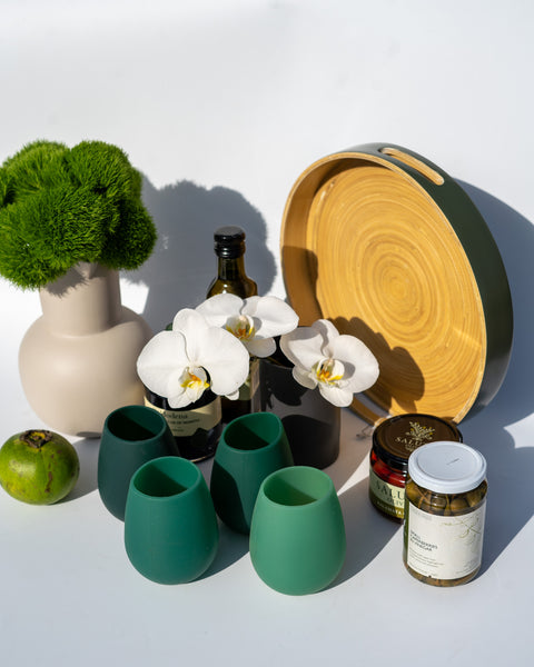 mistletoe | fegg | silicone unbreakable glasses | porter green, picnic cups, outdoor glasses, unbreakable glasses, tumbler australia, silicone cups