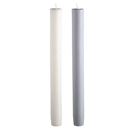 blanc + dove | escc dinner candle | soy - blend unscented candles - porter green | style + sustainability