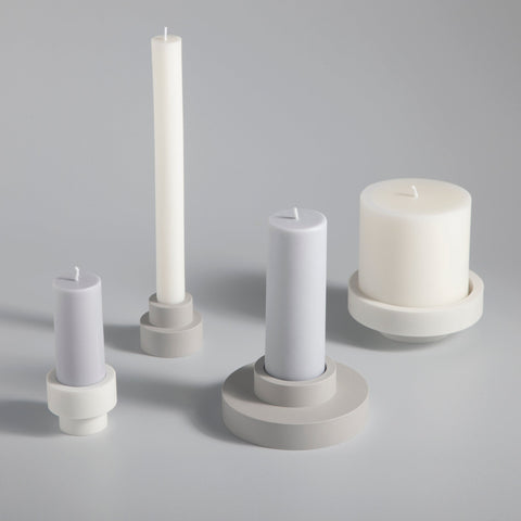 Blanc + Dove | Flipp Lrg | Silicone Unbreakable Candle Holder Set - porter green | style + sustainability