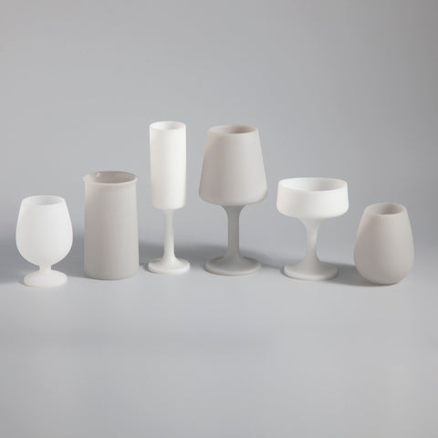 blanc + dove | seff | silicone unbreakable champagne flute - porter green | style + sustainability