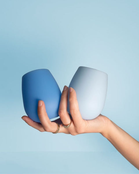 bleuet | fegg | silicone unbreakable glasses - porter green | style + sustainability