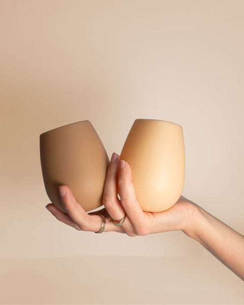 brun | fegg | silicone unbreakable glasses - porter green | style + sustainability