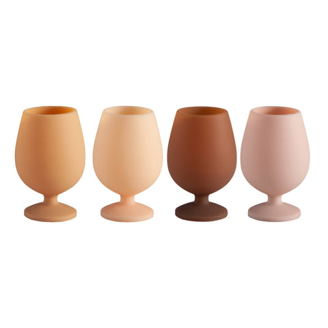 brun | stemm | silicone unbreakable wine glasses - porter green | style + sustainability
