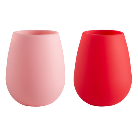 cherry + blush | fegg | silicone unbreakable glasses - porter green | style + sustainability