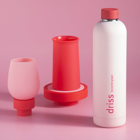 Cherry + Blush | Flipp Sml | Silicone Unbreakable Candle Holder Set - porter green | style + sustainability