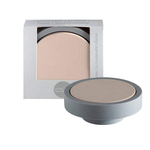 dove + stone | ciss | unbreakable silicone coasters - porter green | style + sustainability