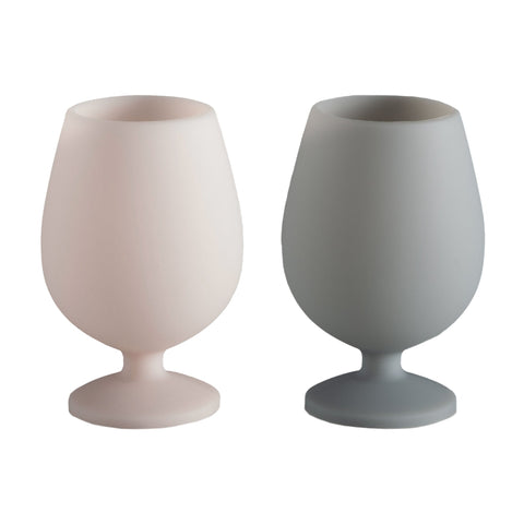 dove + stone | stemm | silicone unbreakable wine glasses - porter green | style + sustainability