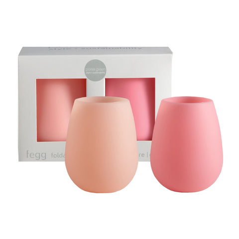 flamingo + lotus | fegg | silicone unbreakable glasses - porter green | style + sustainability