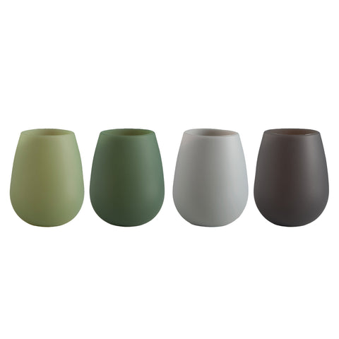 foret | fegg | silicone unbreakable glasses - porter green | style + sustainability
