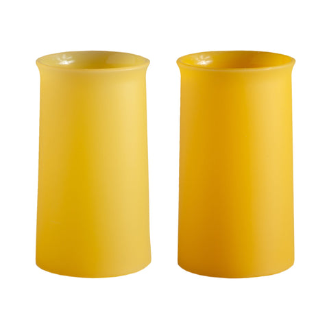 girasoli | stegg | silicone unbreakable highball glasses - porter green | style + sustainability