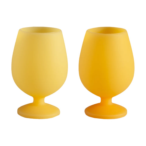 girasoli | stemm | silicone unbreakable wine glasses - porter green | style + sustainability