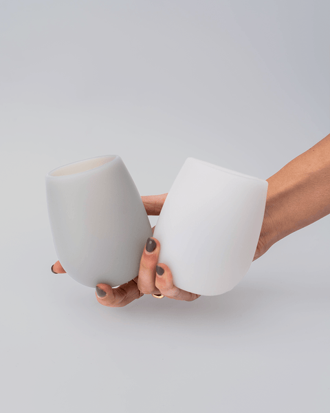 gris | fegg | silicone unbreakable glasses - porter green | style + sustainability
