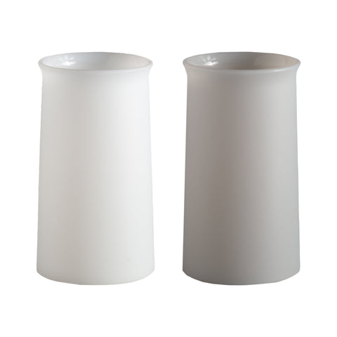 holiday frost | stegg | silicone unbreakable highball glasses - porter green | style + sustainability