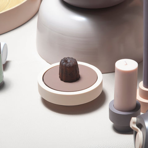 latte + donkey | ciss | unbreakable silicone coasters - porter green | style + sustainability