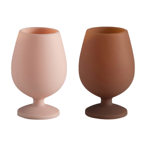 latte + donkey | stemm | silicone unbreakable wine glasses - porter green | style + sustainability