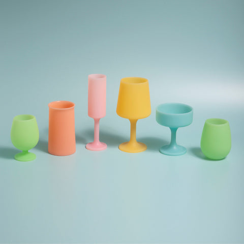 lime | fegg | silicone unbreakable glasses - porter green | style + sustainability