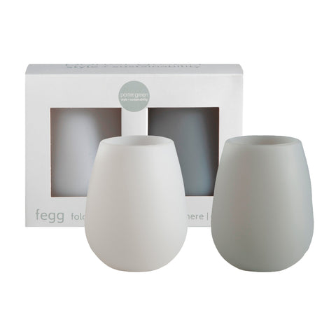lupo grigio | fegg | silicone unbreakable glasses - porter green | style + sustainability
