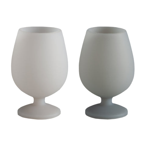 lupo grigio | stemm | silicone unbreakable wine glasses - porter green | style + sustainability