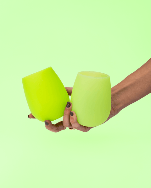 menthe | fegg | silicone unbreakable glasses - porter green | style + sustainability