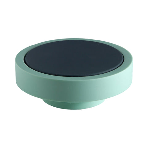 mist + ink | ciss | unbreakable silicone coasters - porter green | style + sustainability