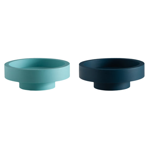Mist + Ink | Flipp Lrg | Silicone Unbreakable Candle Holder Set - porter green | style + sustainability