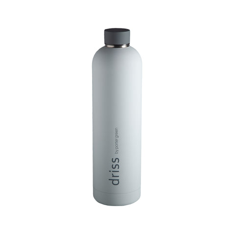 smoke + storm | driss | insulated stainless steel bottle | porter green, 1l water bottle, insulated stainless steel water bottle, thermos water bottle, 1l drink bottle, insulated wine bottle