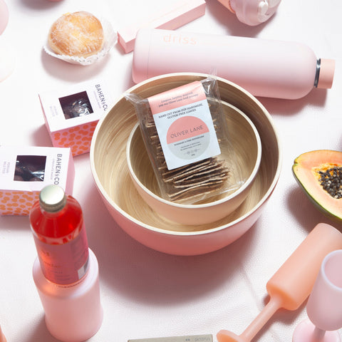 peach + petal | bebb | biodegradable bamboo bowls - porter green | style + sustainability