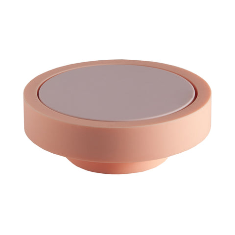 peach + petal | ciss | unbreakable silicone coasters - porter green | style + sustainability