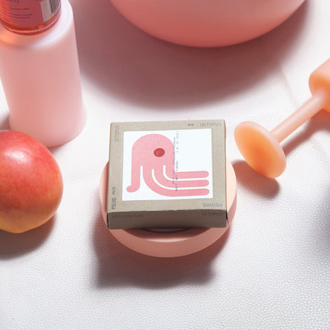 peach + petal | ciss | unbreakable silicone coasters - porter green | style + sustainability