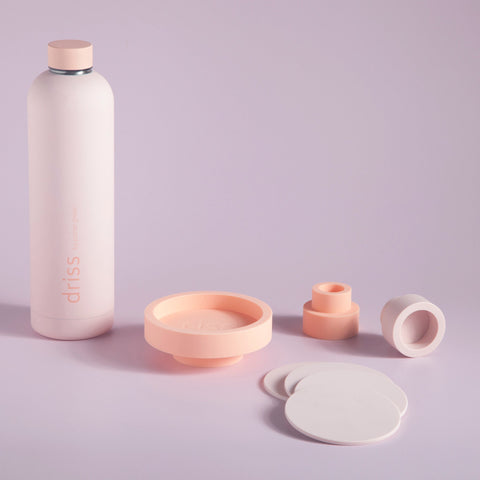 Peach + Petal | Flipp Sml | Silicone Unbreakable Candle Holder Set - porter green | style + sustainability