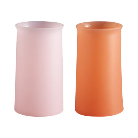 peach + petal | stegg | silicone unbreakable highball glasses - porter green | style + sustainability