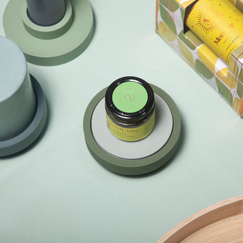 sage + olive | ciss | unbreakable silicone coasters - porter green | style + sustainability