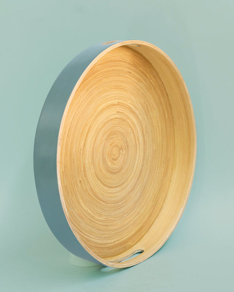sage | sebss | biodegradable bamboo tray - porter green | style + sustainability
