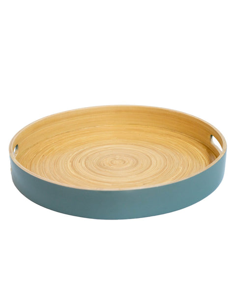 sage | sebss | biodegradable bamboo tray - porter green | style + sustainability