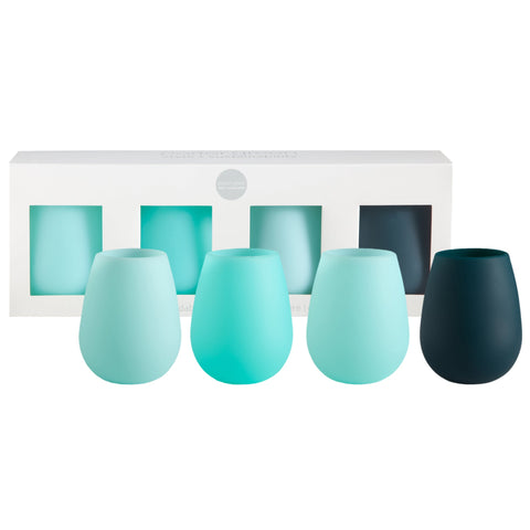 sarcelle | fegg | silicone unbreakable glasses - porter green | style + sustainability