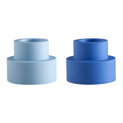 Sky + Kingfisher | Flipp Sml | Silicone Unbreakable Candle Holder Set - porter green | style + sustainability