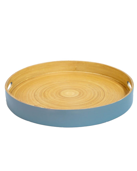 smoke | sebss | biodegradable bamboo tray - porter green | style + sustainability