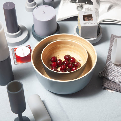 smoke + storm | bebb | biodegradable bamboo bowls - porter green | style + sustainability