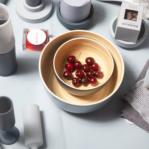 smoke + storm | bebb | biodegradable bamboo bowls - porter green | style + sustainability