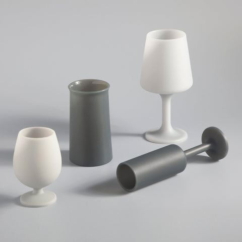 smoke + storm | stemm | silicone unbreakable wine glasses - porter green | style + sustainability