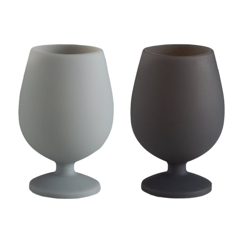 smoke + storm | stemm | silicone unbreakable wine glasses - porter green | style + sustainability