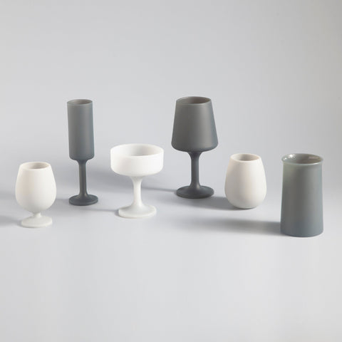 smoke + storm | swepp | silicone unbreakable wine glasses - porter green | style + sustainability