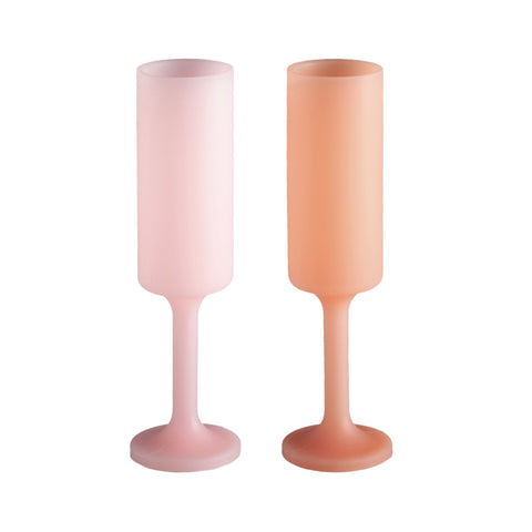 peach + petal | seff | unbreakable silicone champagne flute | porter green, champagne flutes, unbreakable champagne flutes, champagne flute glasses, coloured champagne glasses, champagne flutes australia
