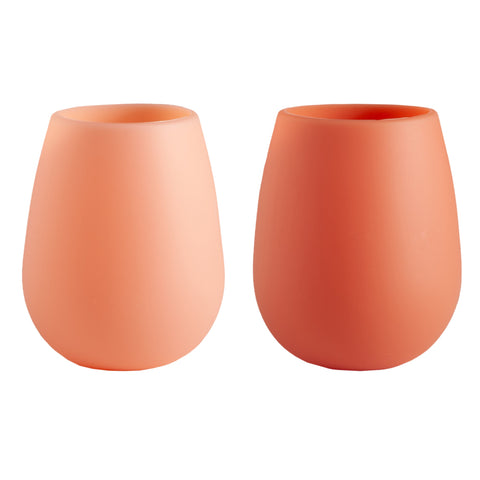 terra + peach | fegg | silicone unbreakable glasses - porter green | style + sustainability