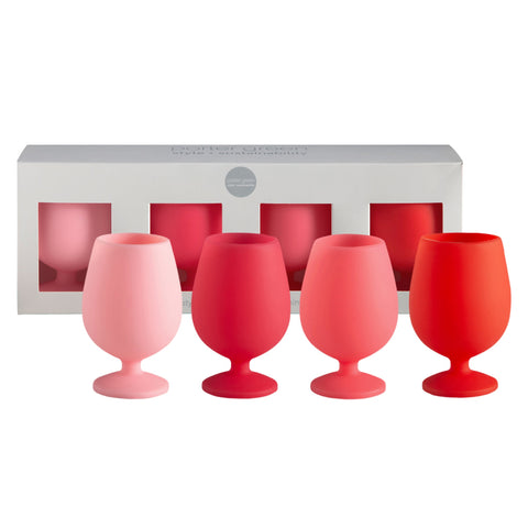 tonni caldi | stemm | silicone unbreakable wine glasses - porter green | style + sustainability