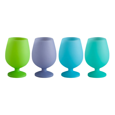 tonni freddi | stemm | silicone unbreakable wine glasses - porter green | style + sustainability