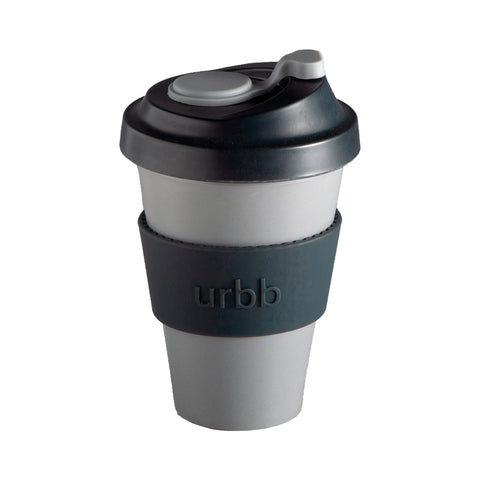 smoke + storm | urbb | biodegradable bamboo coffee cup | porter green, biodegradable coffee cups. bamboo coffee cup, reusable coffee cup australia, 12oz coffee cup, leak proof coffee cup