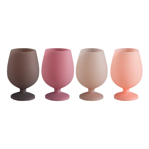winter | stemm | silicone unbreakable wine glasses - porter green | style + sustainability
