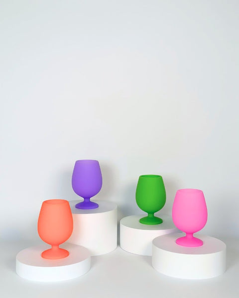 summer | stemm | unbreakable silicone wine glasses | porter green